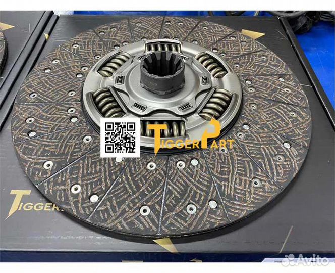 Диск сцепления ведомый 430 D54,8 WP12 TiggerPart D