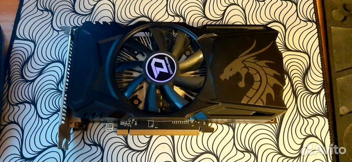AMD Radeon Powercolor Rx 560 4 Гб полурабочая