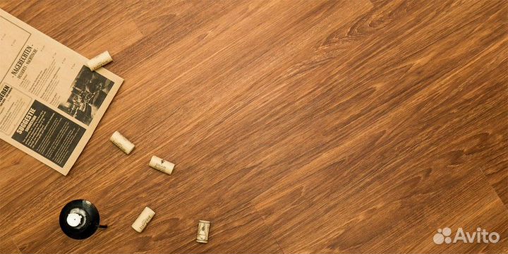 Пвх плитка, кварц виниловый ламинат Ecoclick 1700 Ecowood Дуб Сиена NOX-1703