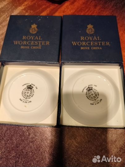 Две декоративных тарелки. Англия. Роял Ворчестер