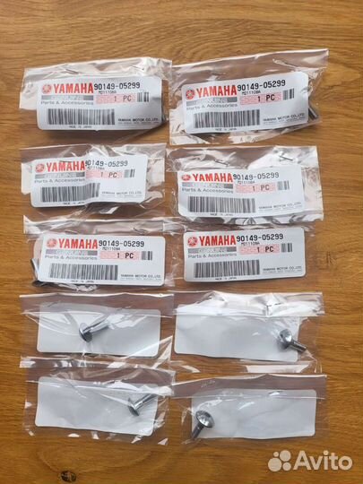 Винт ветрового стекла снегоходов yamaha