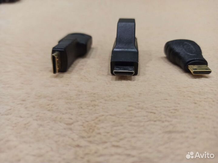 Переходники с minihdmi на hdmi (разные)