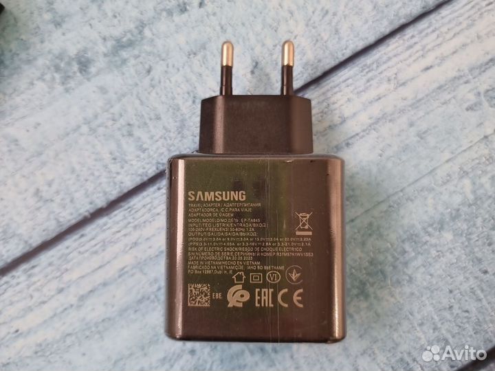 Адаптер блок питания Samsung 45 W (Type-C)