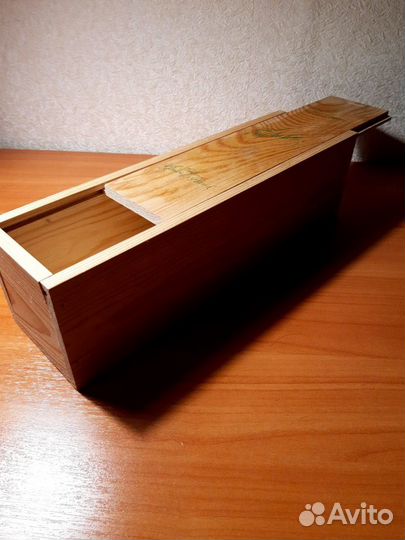 Коробка деревянная декоративная