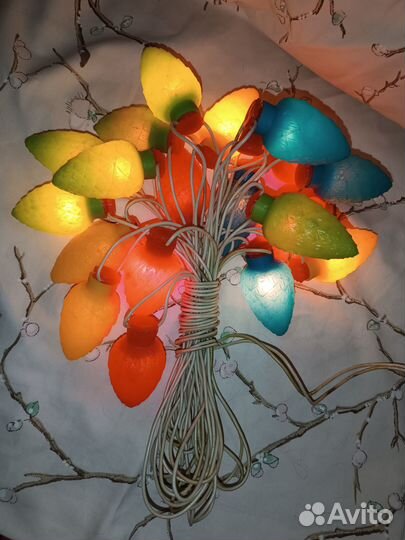 Елочная гирлянда СССР