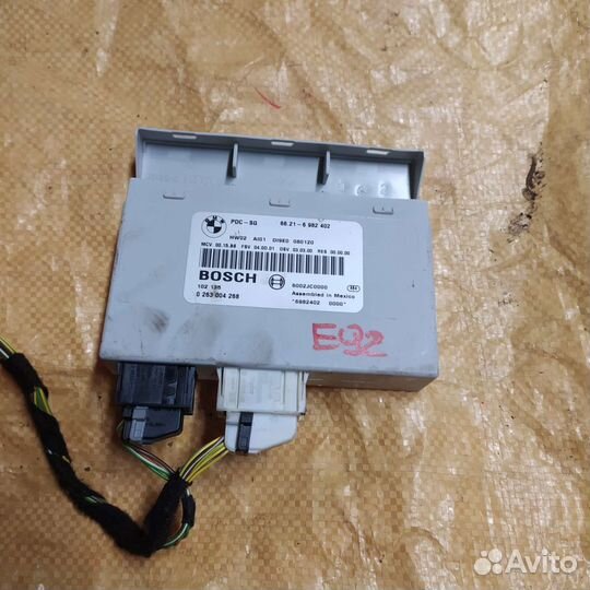 Bmw e90 e92 pdc блок управления парктроником