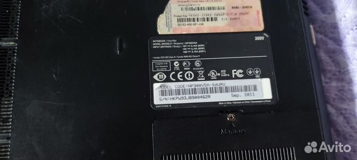 Ноутбук samsung
