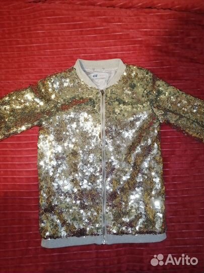 Бомбер для девочки HM