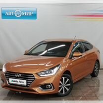 Hyundai Solaris 1.6 AT, 2017, 128 900 км, с пробегом, цена 1 360 000 руб.