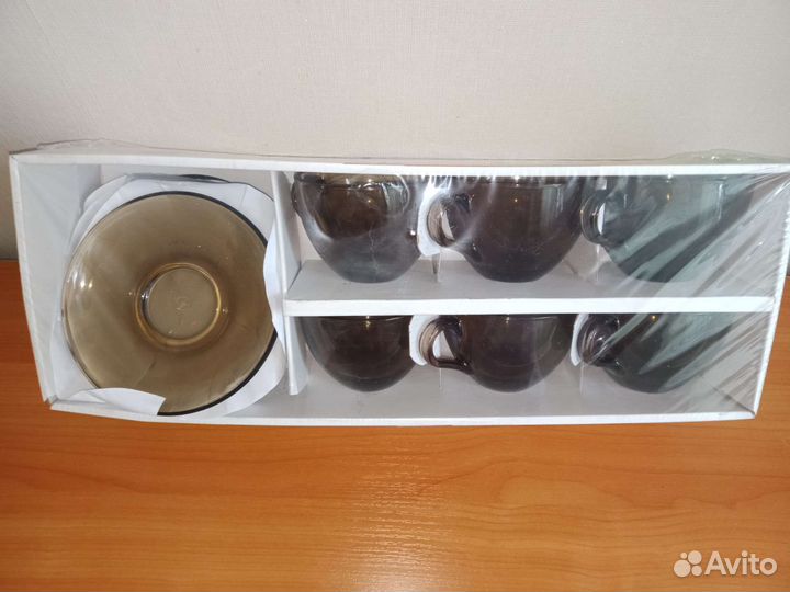 Сервиз чайный новый в коробке