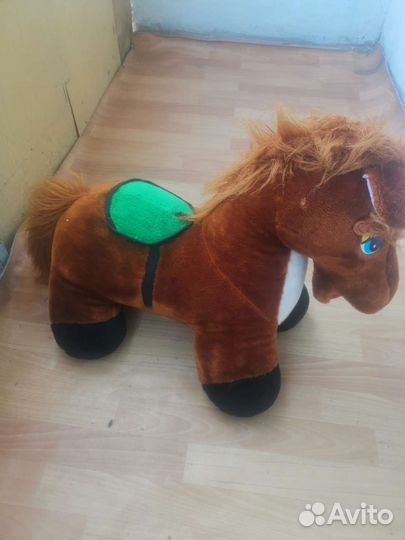Мягкая игрушка лошадка
