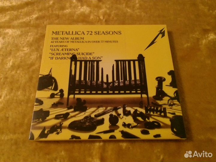 CD Metallica 2023 Германия В заводской упаковке