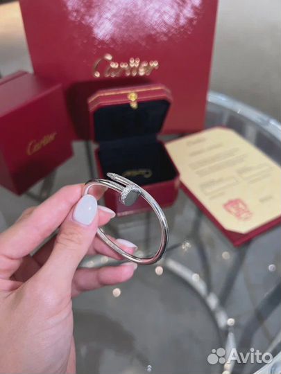 Браслет золотой Cartier гвоздь