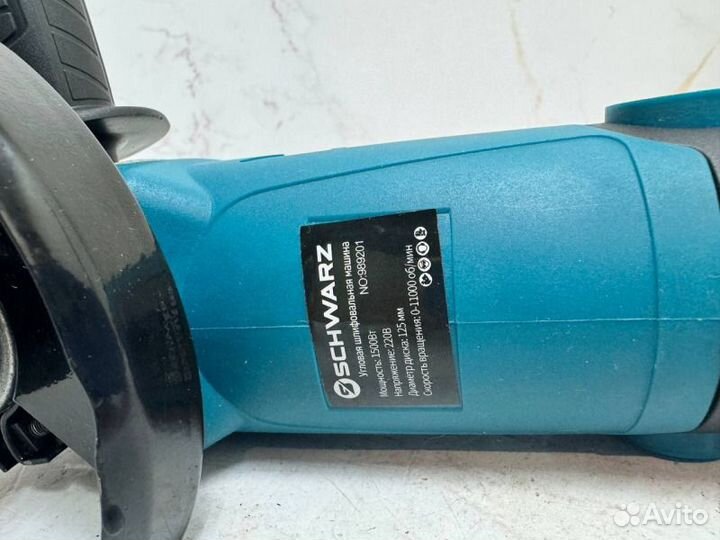 Болгарка schwarz 125мм