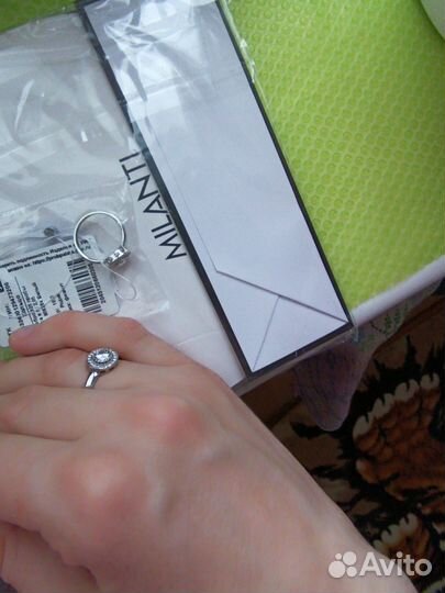 Новое кольцо серебро