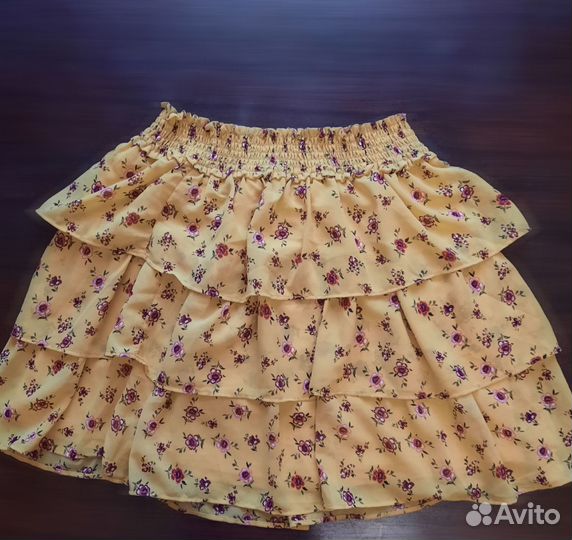 Юбка для девочки летняя