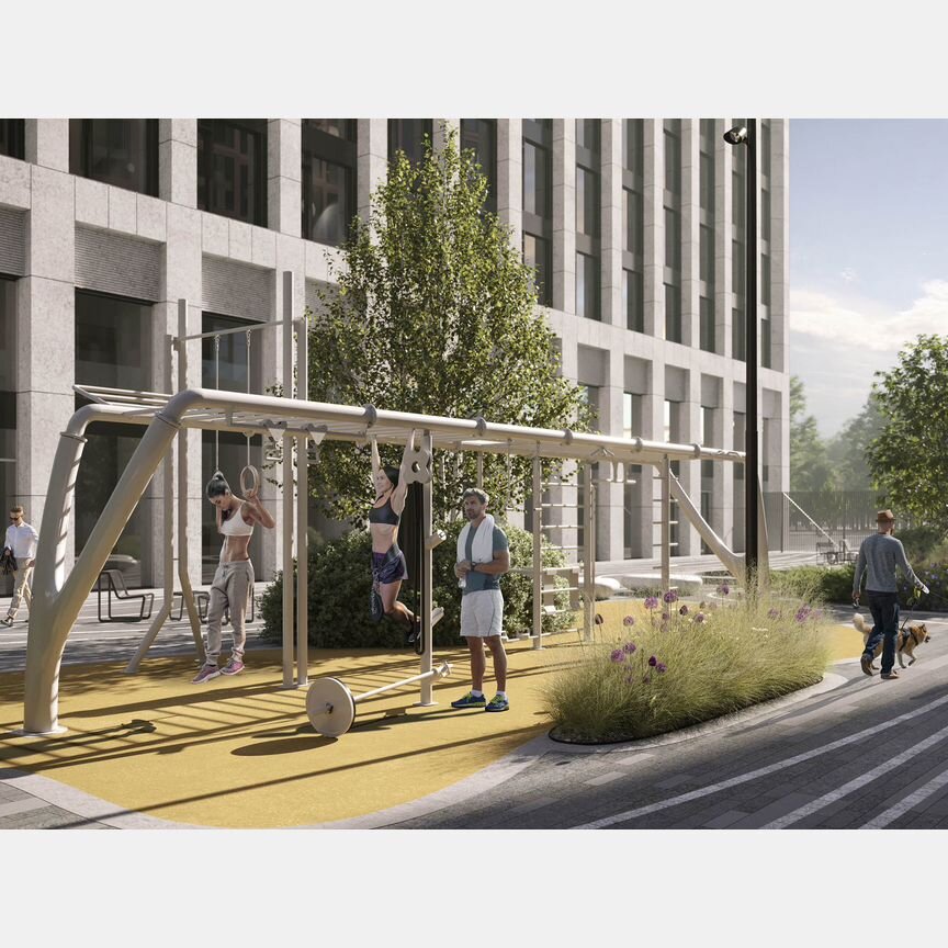 1-к. квартира, 43,4 м², 53/55 эт.