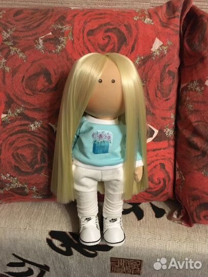 Текстильная интерьерная кукла