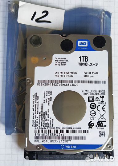 Жесткий диск WD 2.5