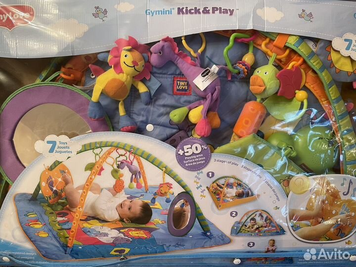 Развивающий коврик tiny love