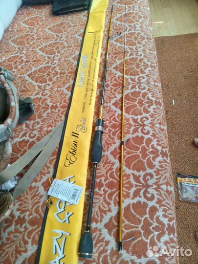 Спиннинг Crazy Fish Ebisu 2 Gold