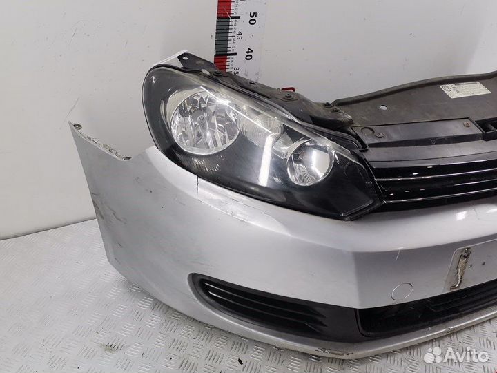 Бампер (ноускат) для Volkswagen Golf 6 R0B1F12K1V1