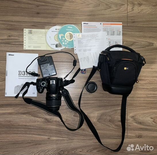 Зеркальный фотоаппарат nikon d3100