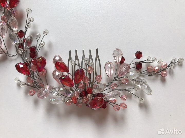 Свадебные аксессуары набор, комплект украшений