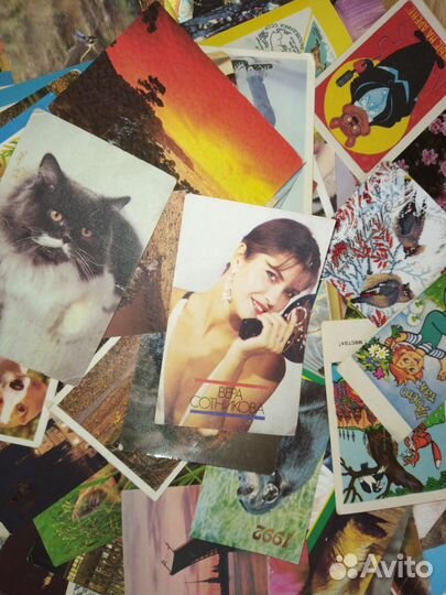 Карманные календарики СССР (ретро) больше 100 шт