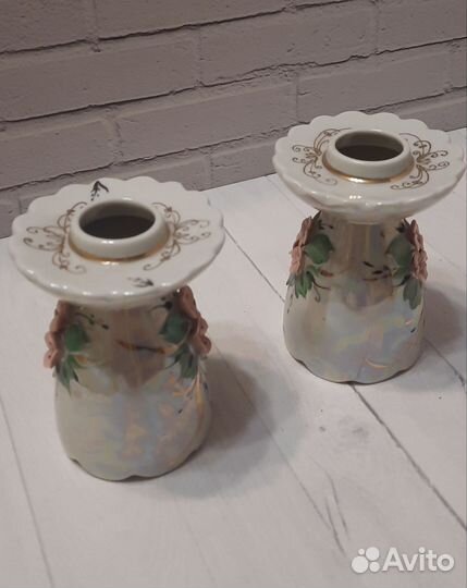 Кисловодский фарфор, подсвечник