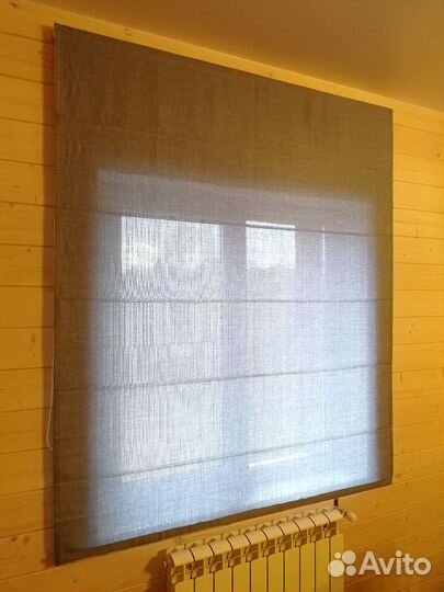 Римские шторы на(в) проём окна