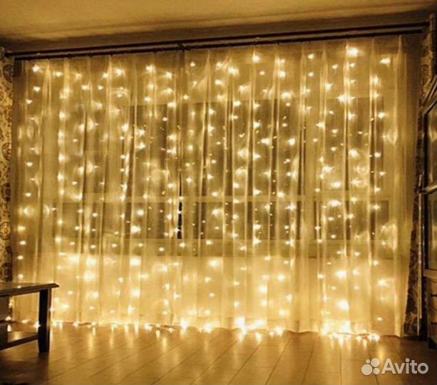 Гирлянда-штора