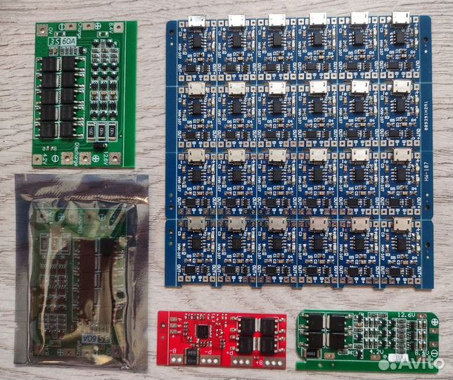 Плата BMS для заряда аккумуляторов
