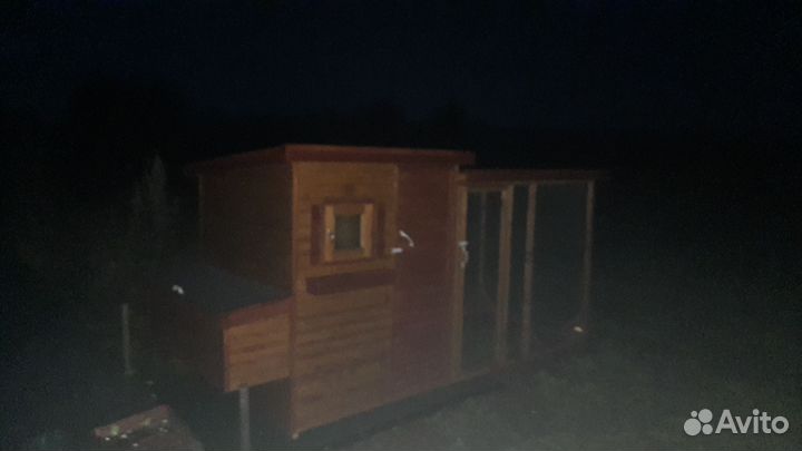 Курятник зимний на 10-15кур