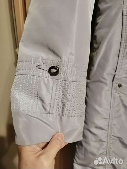 Плащ пуховик