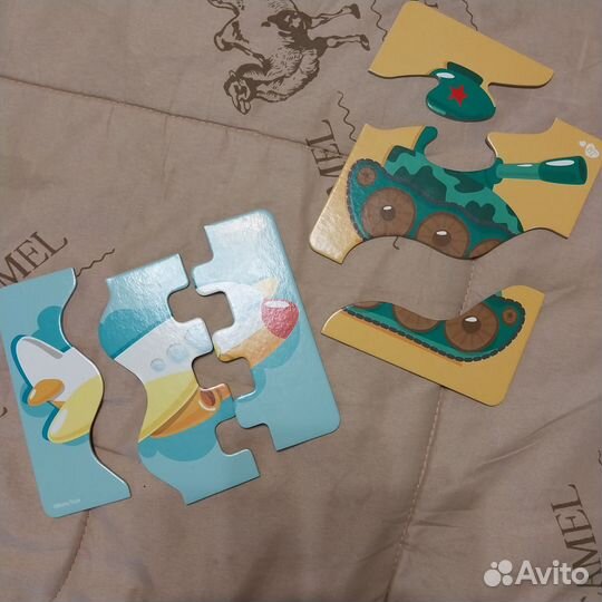 Пазлы развивающие для детей от 1,5 лет