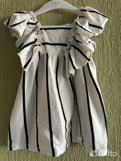 Нарядное платье для девочки 86 92 zara