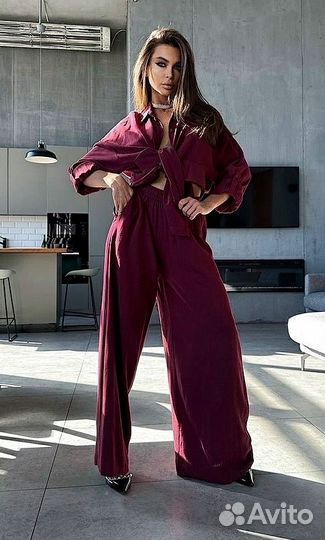 Костюм с брюками палаццо dior /S.M.L