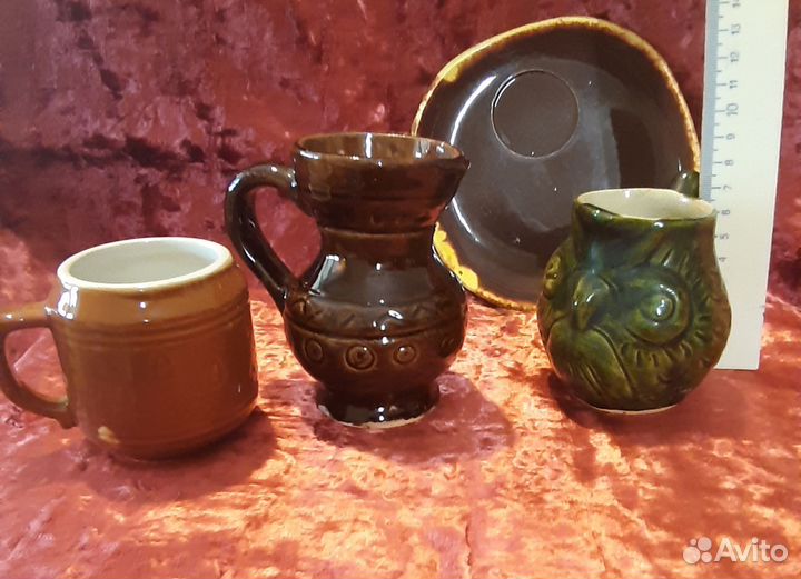 Сливочники, молочники керамика СССР