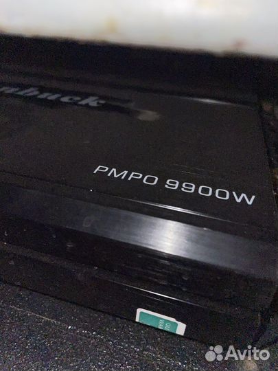 Сабвуфер в авто 9.900w