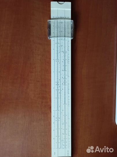 Логарифмическая линейка СССР 1972 год