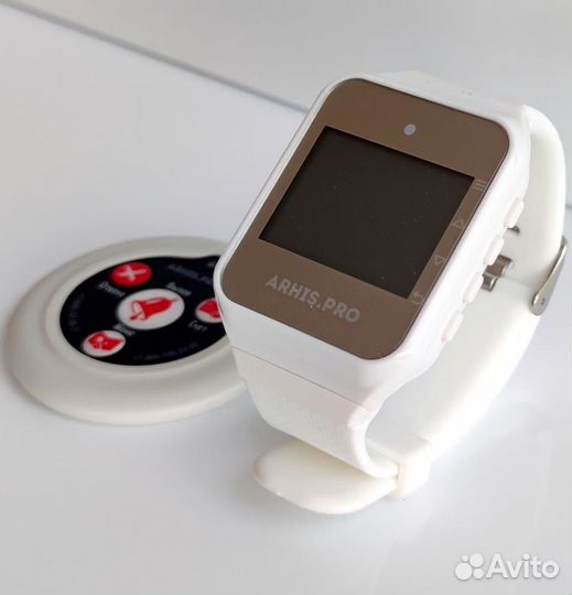 Беспроводная система/кнопка вызова персонала часы