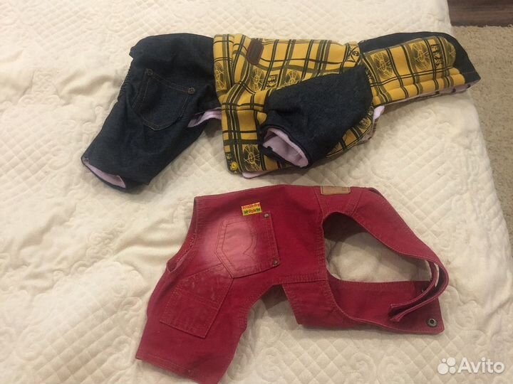 2 комбинезона для маленькой собаки цена за 2