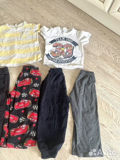 Вещи пакетами на мальчика 98