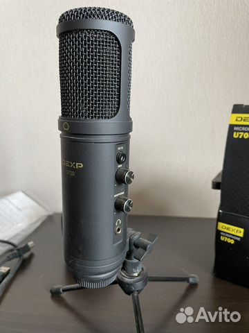 Студийный микрофон Dexp u700 купить в Омске | Электроника | Авито