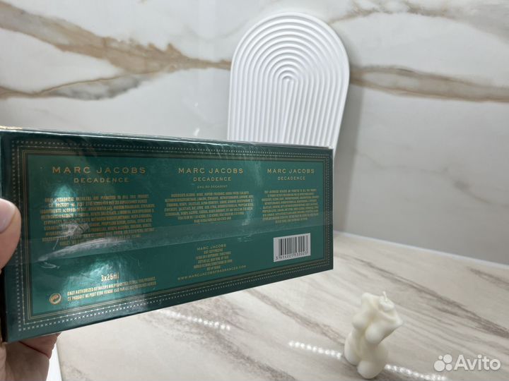 Подарочный парфюмерный набор marc jacobs