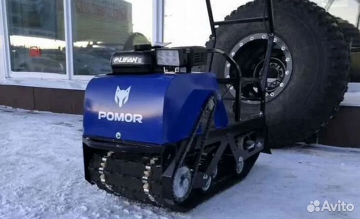 Мотобуксировщик Pomor L-380 К 6,5 л.с