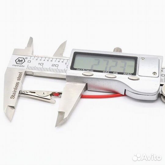 20 зажимов крокодилов на проводах, комплект