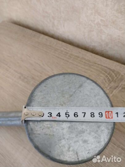 Ковш для бани с деревянной ручкой