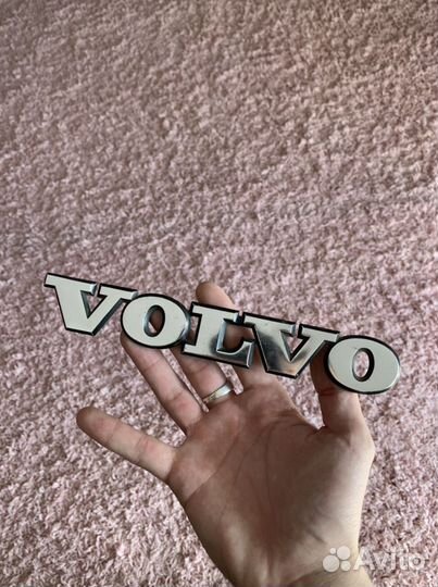 Шильдик volvo металический